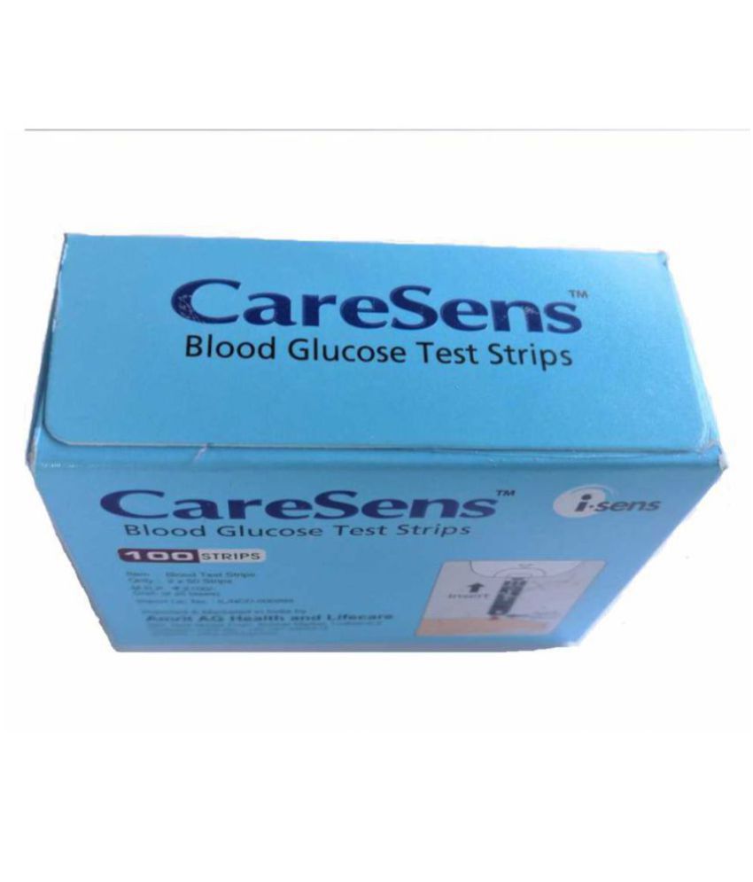 Buy Caresens Test Strips 100 ( Strips Pack Only) Online @ ₹1099 From 