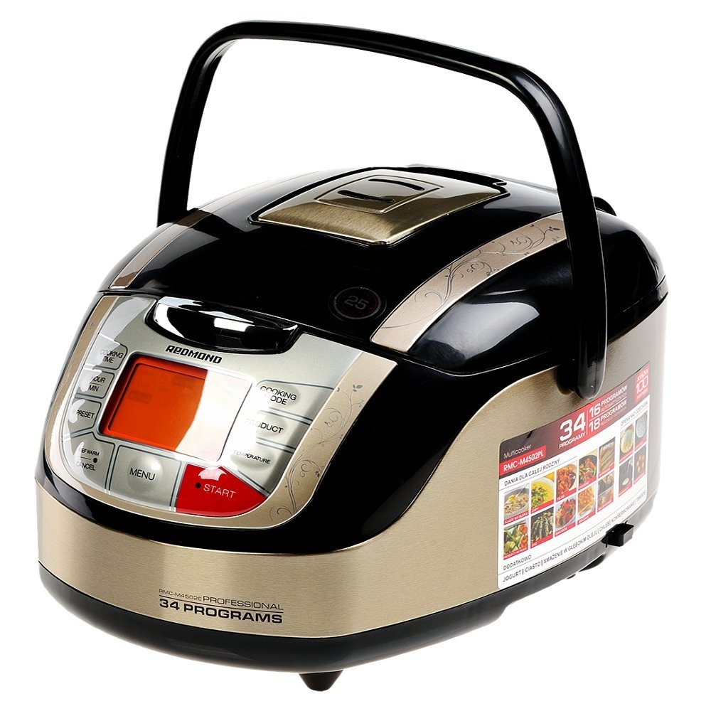 Buy REDMOND Digital smart multicooker. Slow Cooker, Deep Fryer, Food