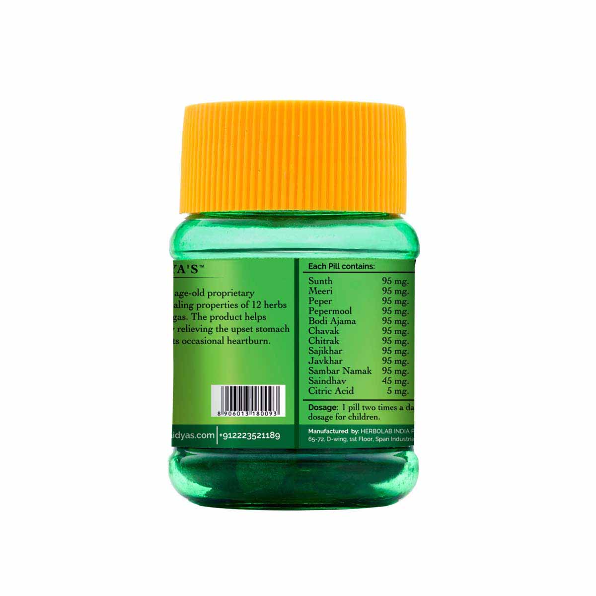 Buy Dr. Vaidya's Gasoherb Ayurvedic Medicine For Abdominal Gas