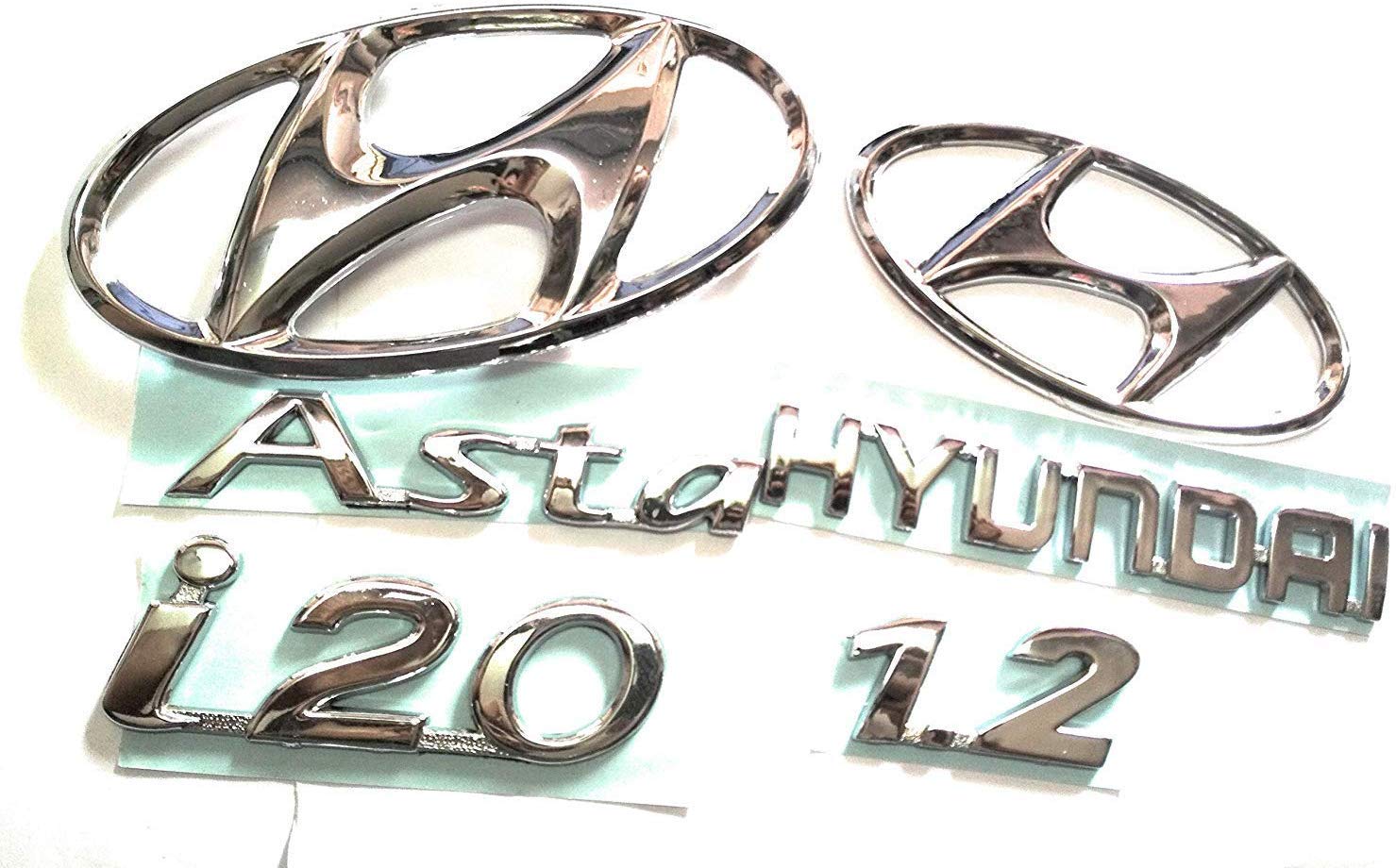 Buy Car Monogram Emblem Decals Logo for Hyundai I20 ASTA Online @ ₹340 ...