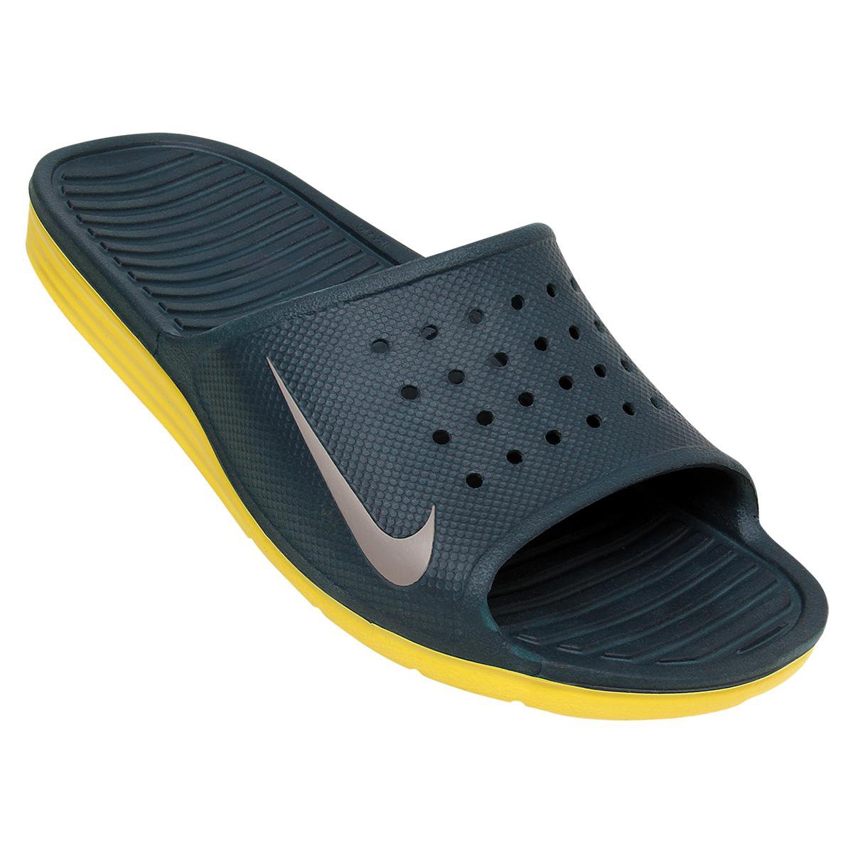 Buy Nike Multicolor Rubber Slippers For Men Online @ ₹649 from ShopClues