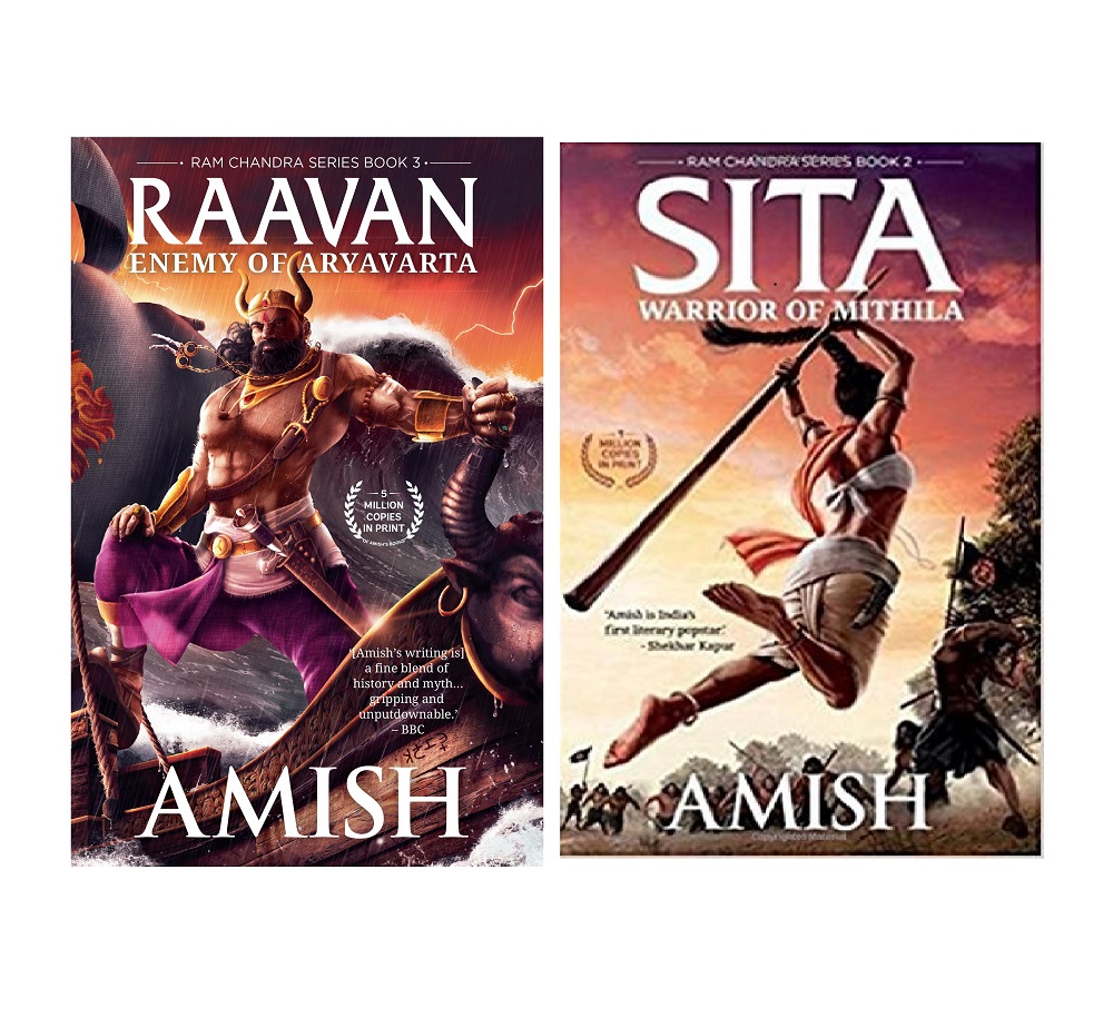 Buy Ramachandra Series Raavan Sita English Paperback (Set Of 2 Books