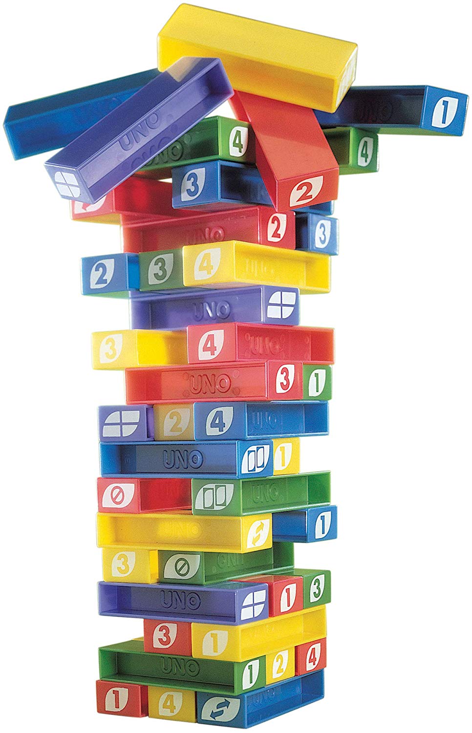 Buy Chocozone Stacking Game with Colorful Blocks & Numbers with UNO Effect Toys for 6 years old