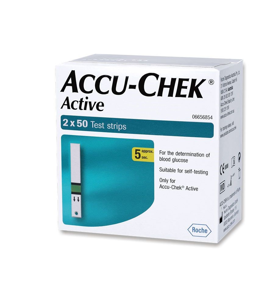accu chek active 100 strips lowest price