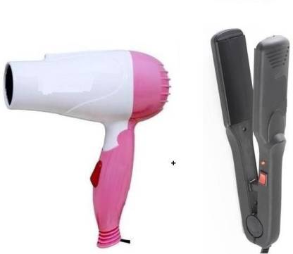 hair dryer and straightener combo 1290 dayer+522 hair straightener