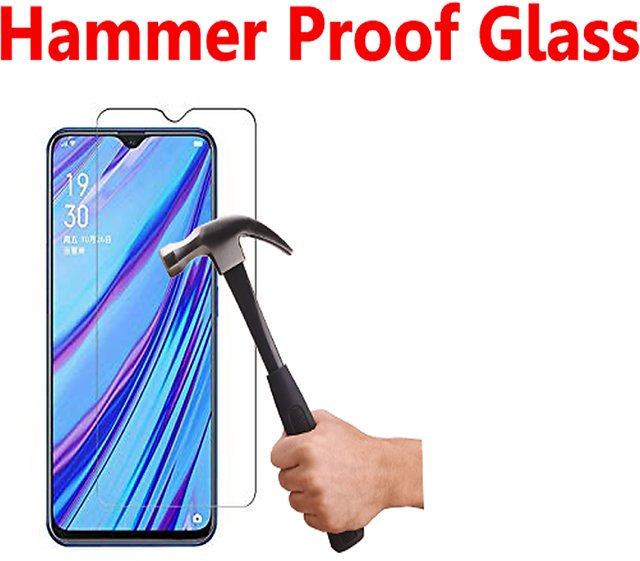 Buy Samsung A70 Hammer Proof Glass Armour Screen Protector Online