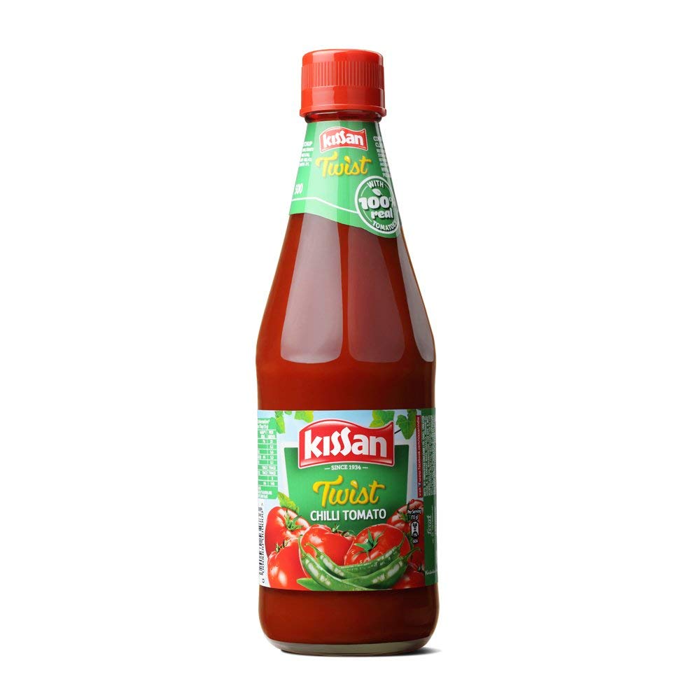 Buy KissanChilli Tomato Ketchup500 Gm Online ₹105 from ShopClues