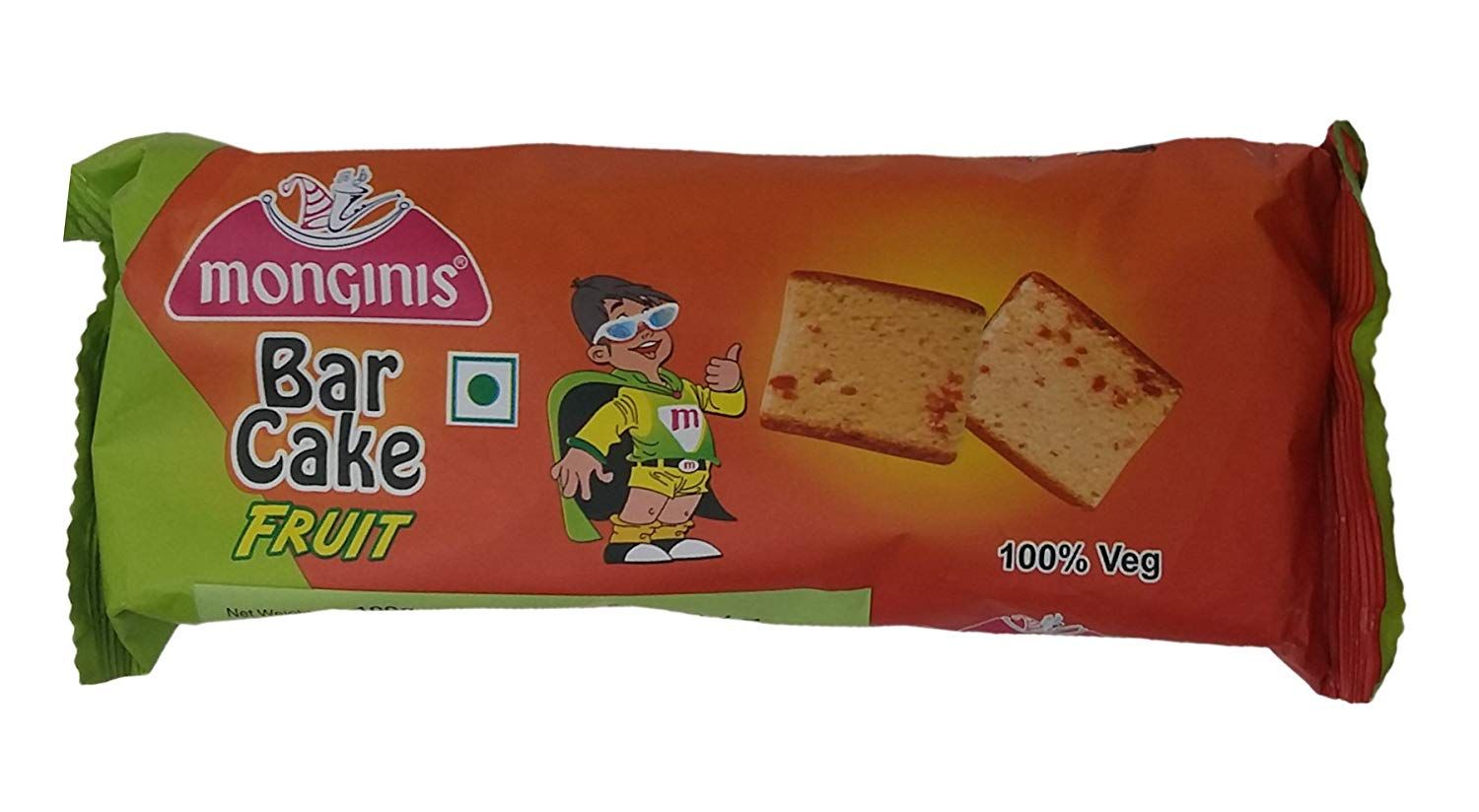 Buy MonginisVeg Mixed Fruit Jam Cake100 Gm Online ₹30 from ShopClues
