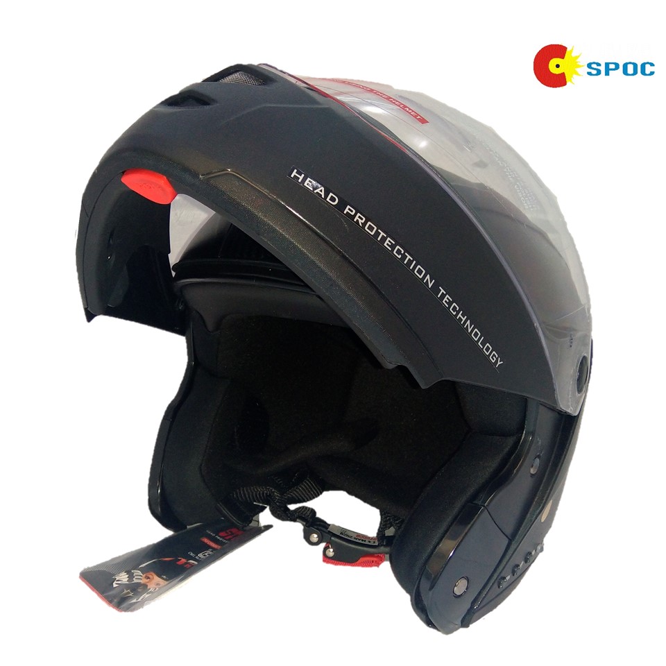 Buy Studds Flip Up Bluetooth Helmet With Call Music Function ISI Marked