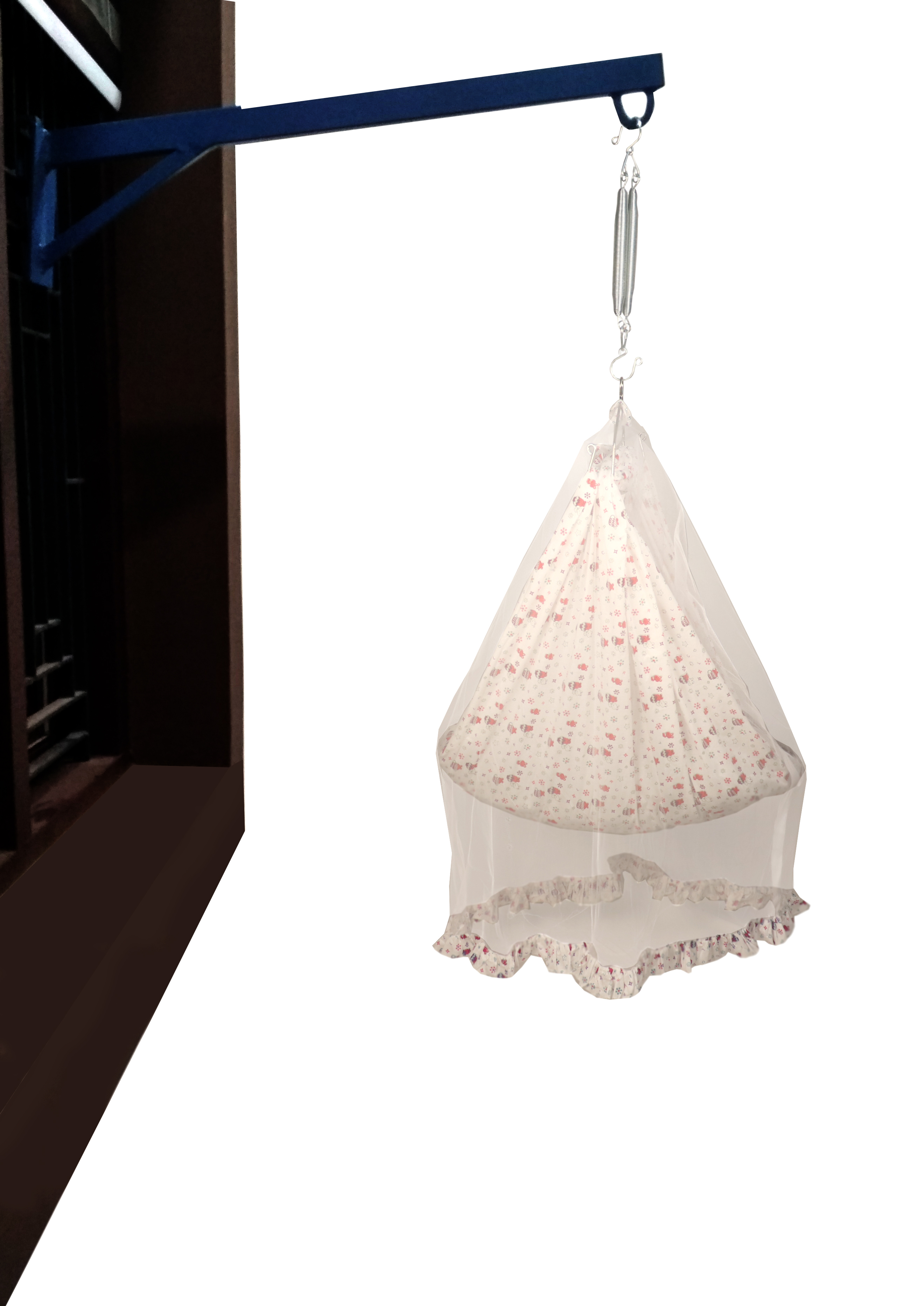 Buy BARAKATH Baby Window Cradle Stand Heavy Metal Hanger, Cloth and