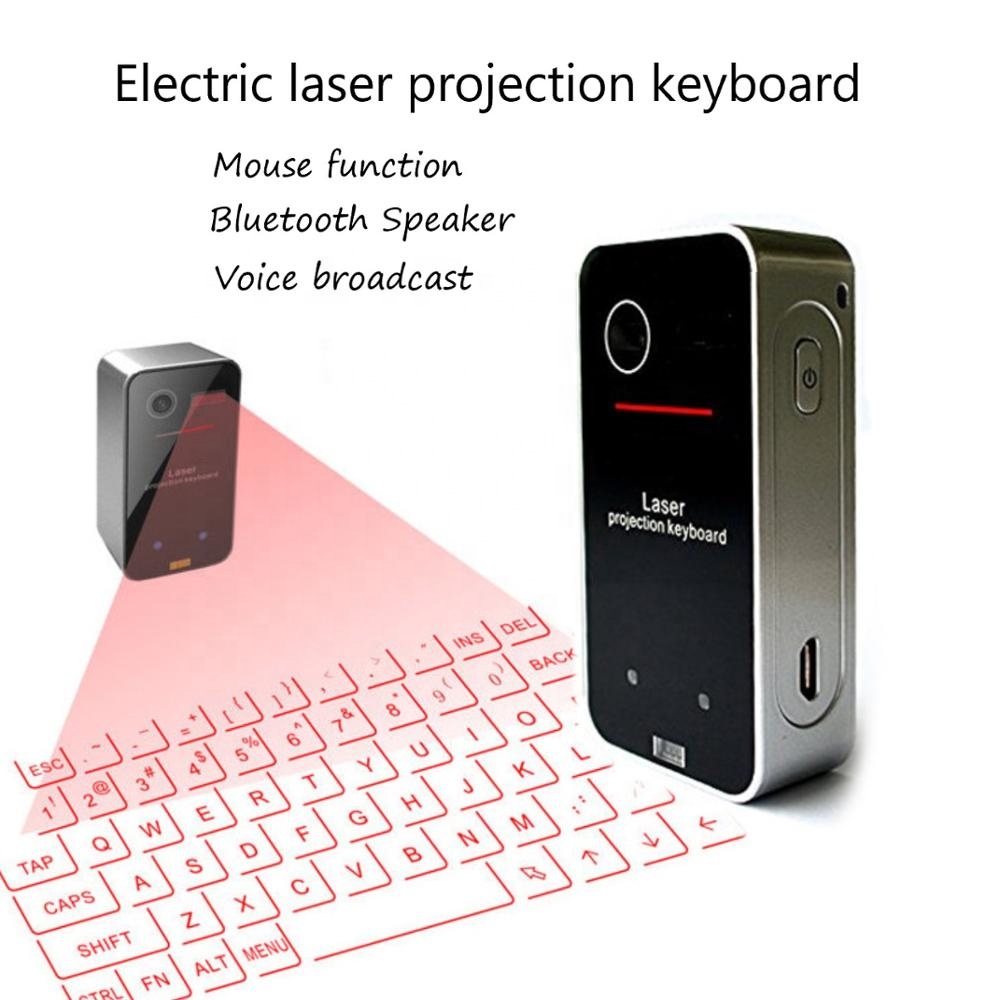 Virtual Laser Wireless Keyboard for Laptop, Tablets, Phones
