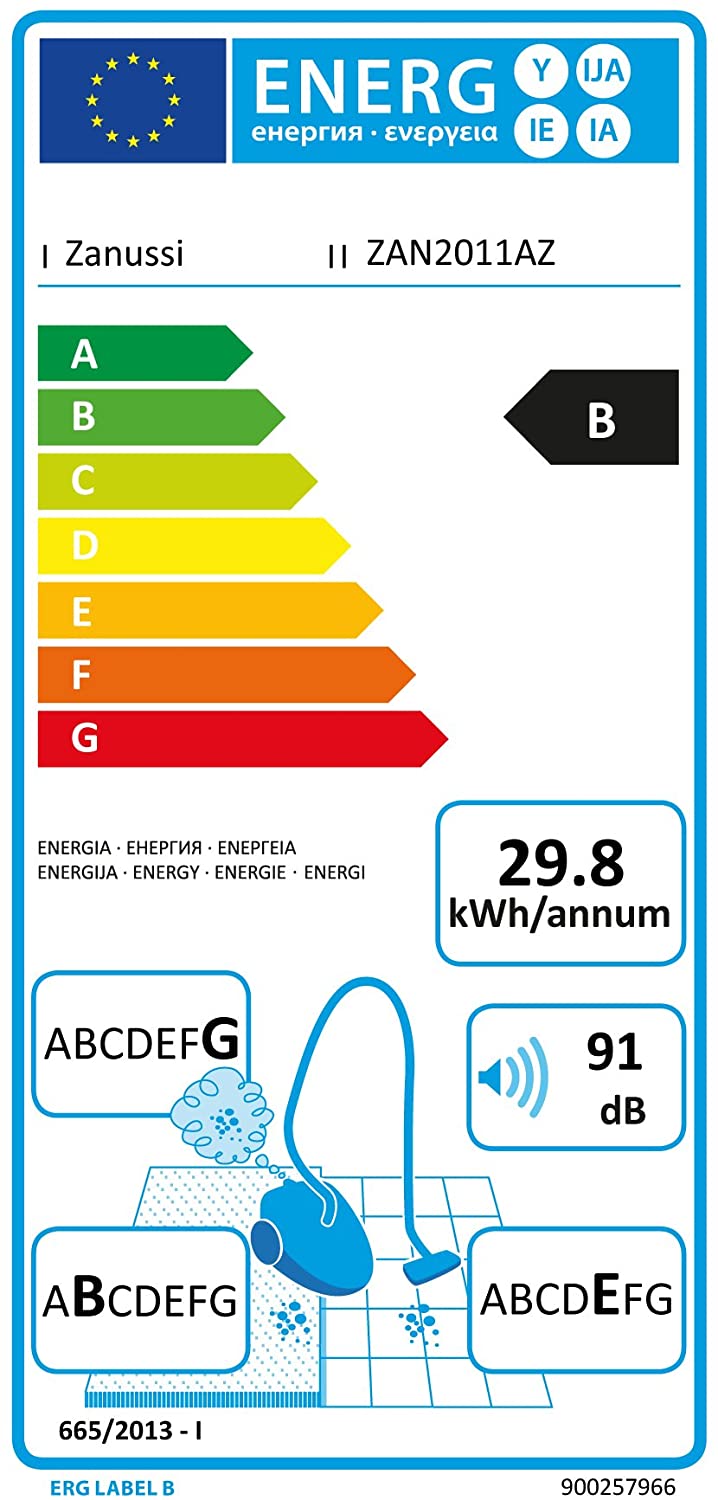 Buy Zanussi Powerful Multicyclonic Pet ZAN2000 Upright Vacuum Cleaner