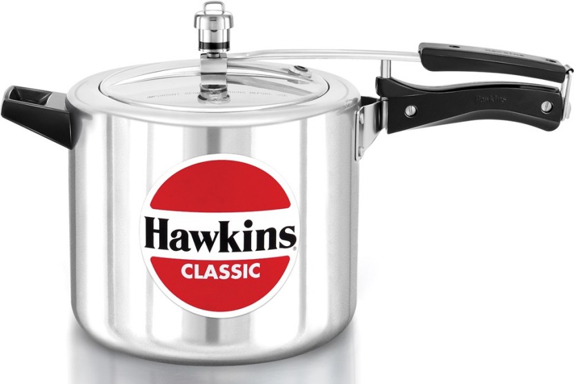 Buy Hawkins Classic Silver 6.5 L Inner Lid Pressure Cooker(Aluminium) Online ₹2150 from ShopClues
