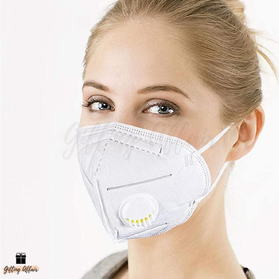 Buy KN95 Mask 6 ply High Filtration Capacity, Anti Pollution Mask ...