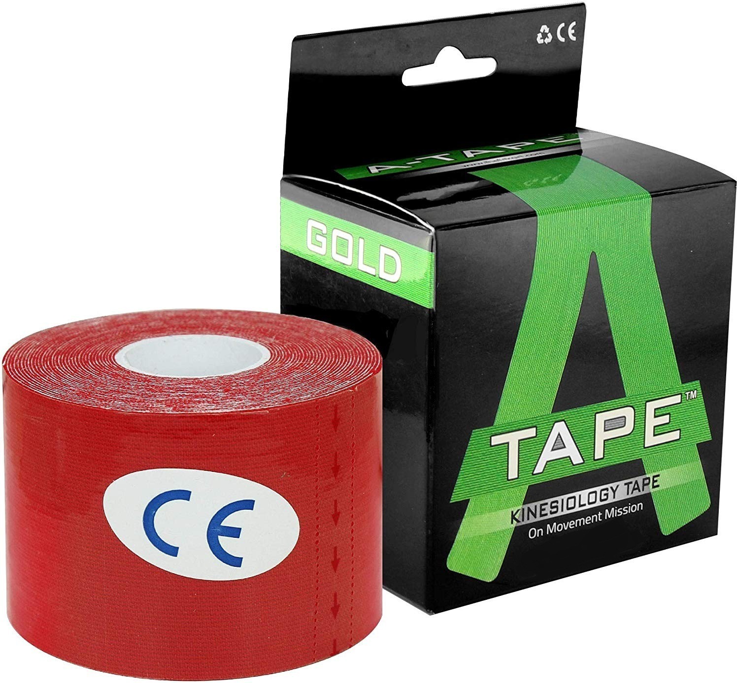 Buy A-TAPE Tourmaline Kinesiology Tape (5 Mtr X 5 Cm, Heating Infrared ...