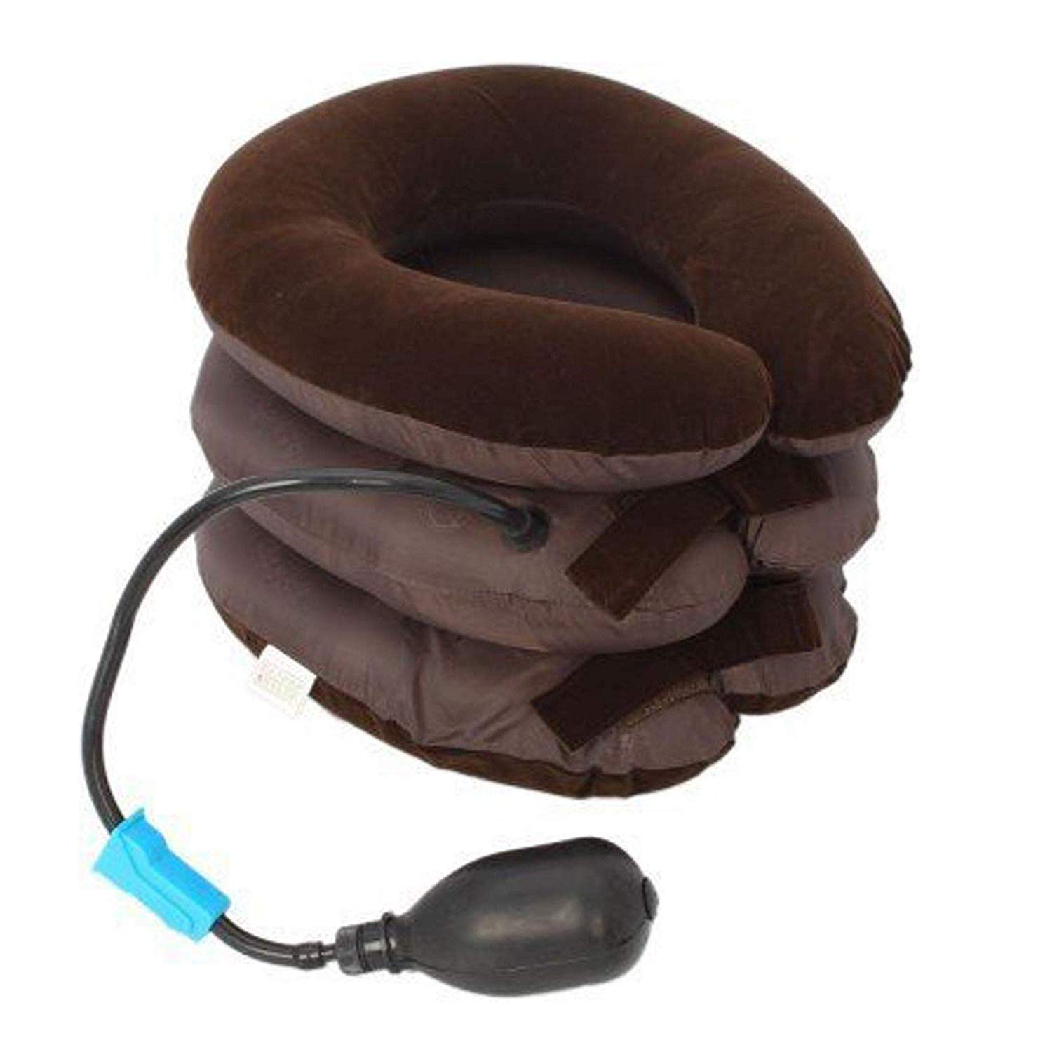 Buy Health care Cervical Neck Traction Air Bag With 3 Layer Inflatable ...