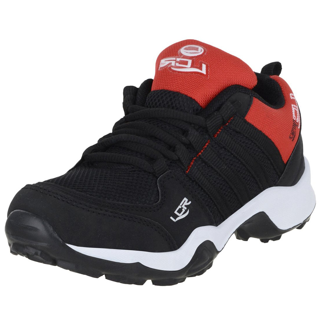 Buy Lancer Kids Black Red Sports Running Shoes Online