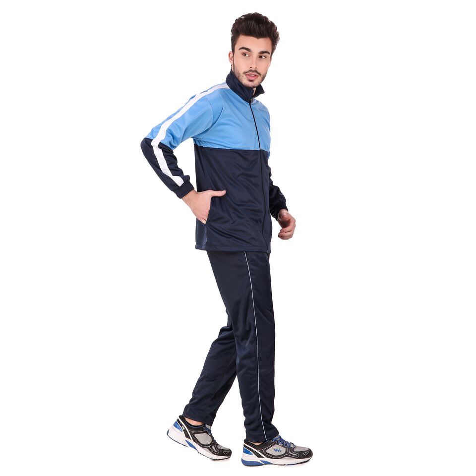 Buy Fashion7 Men Multicolor Polyester Tracksuit Online @ ₹764 from ...