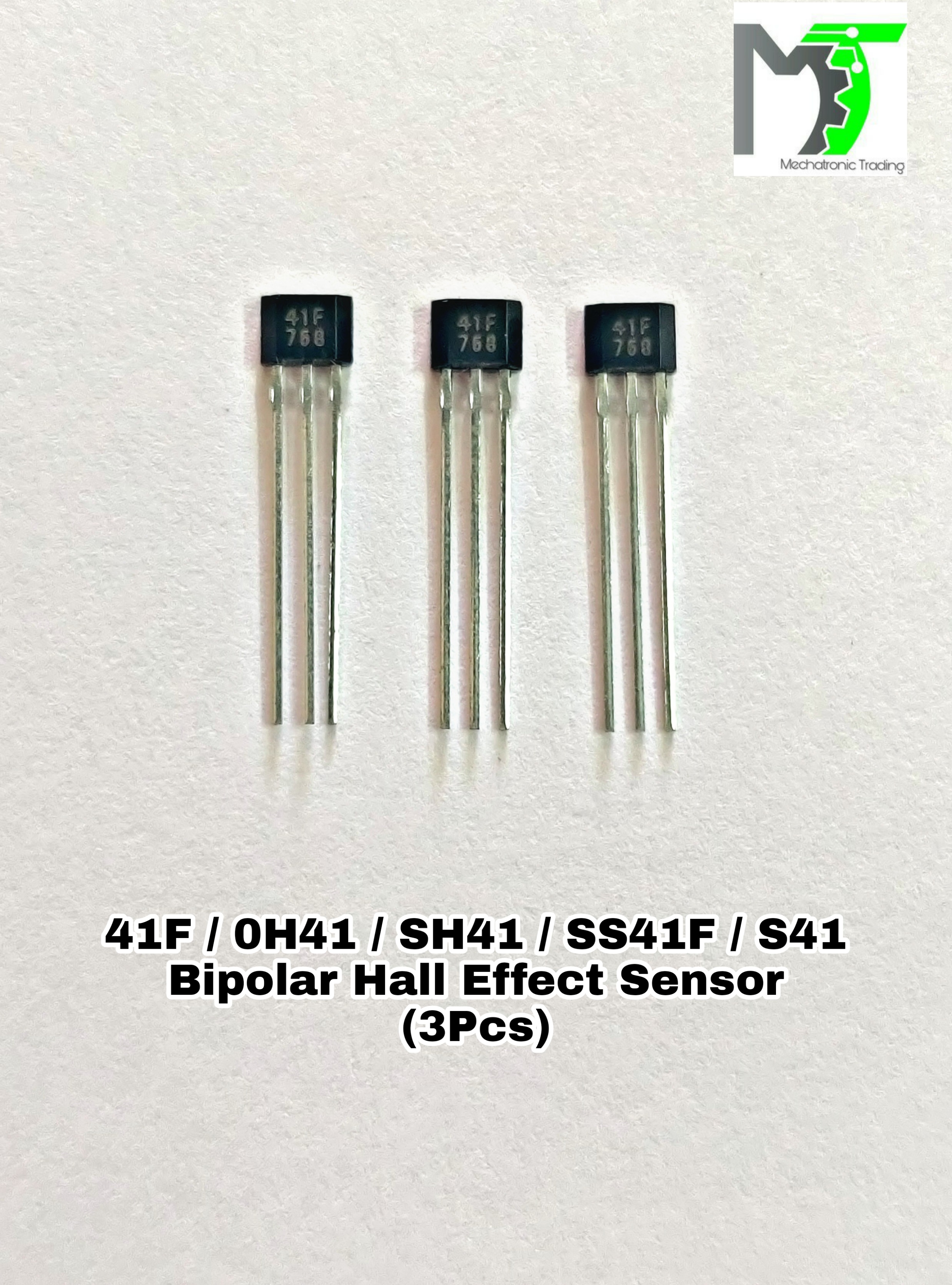 Buy 41F / 0H41 / SH41 / SS41F / S41 Bipolar Hall Effect Sensor for Electric BLDC Motors (3 Pcs