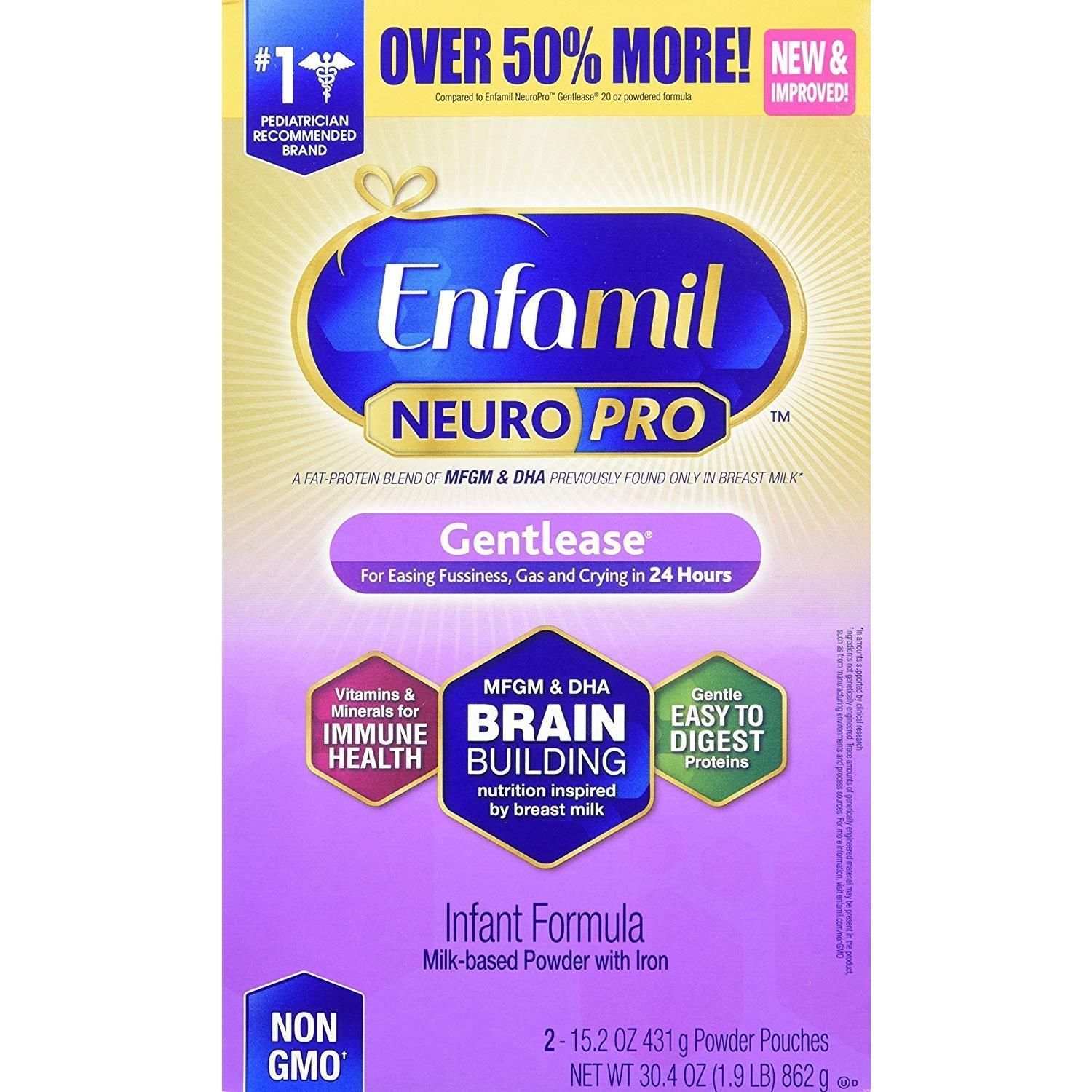 Buy Enfamil Neuropro Gentlease - 862G (30.4oz) Online @ ₹8325 from ...