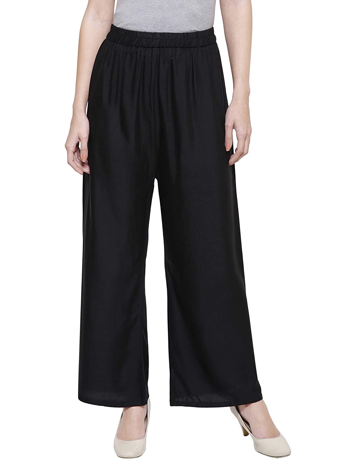 Buy Combo Pack 4 Palazzo pant or trousers Online @ ₹499 from ShopClues