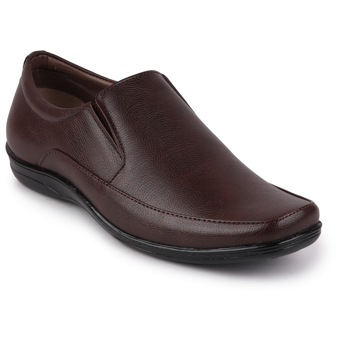 Buy Fausto Men's Brown Formal Slip On Shoes Online @ ₹1079 from ShopClues