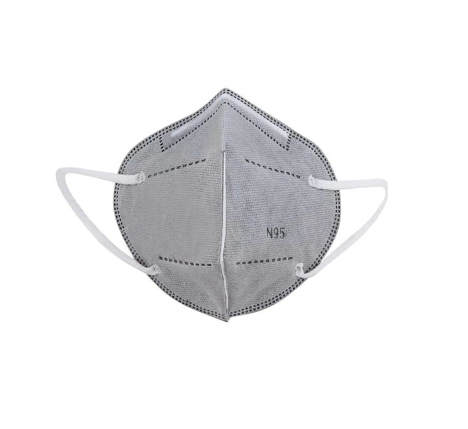 Buy N95 Grey Pack Of 7 Face Mask Ultra Comfortable Anti Pollution ...