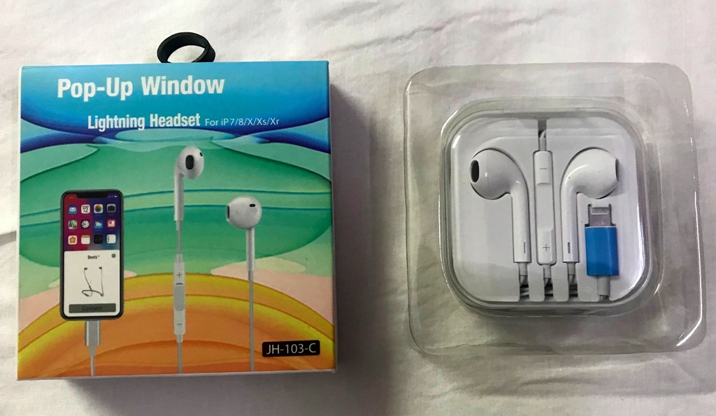 Buy POP UP WINDOW LIGHTNING HEADSET FOR IFONE 7/8/X/XS/XR Online ₹749 from ShopClues