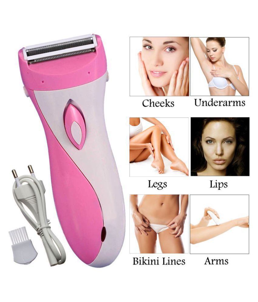 Maxel Women Lady Chargable Waterproof Hair Remover Trimmer Painless Epilator