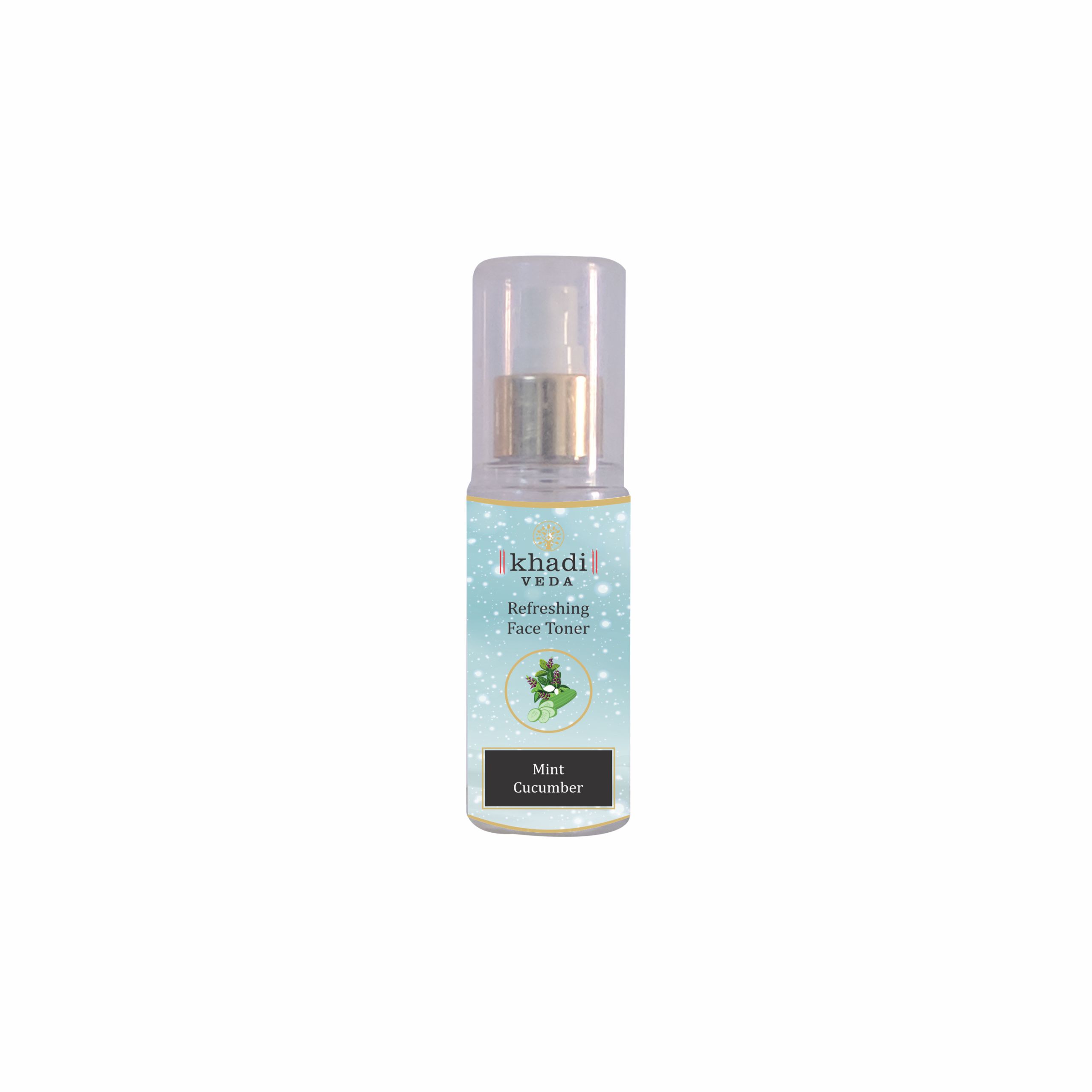 Buy Khadi Veda Mint Cucumber Refreshing Herbal Face Toner 100ML Online