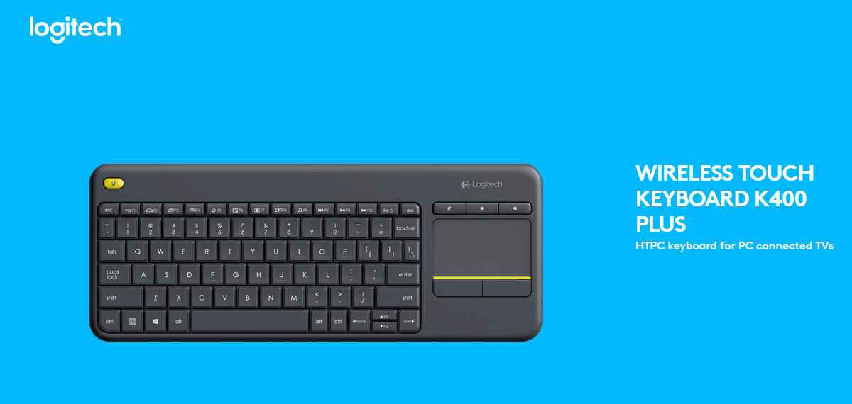 Buy Keyboard K400 Plus Wireless Touch Online ₹4255 from ShopClues