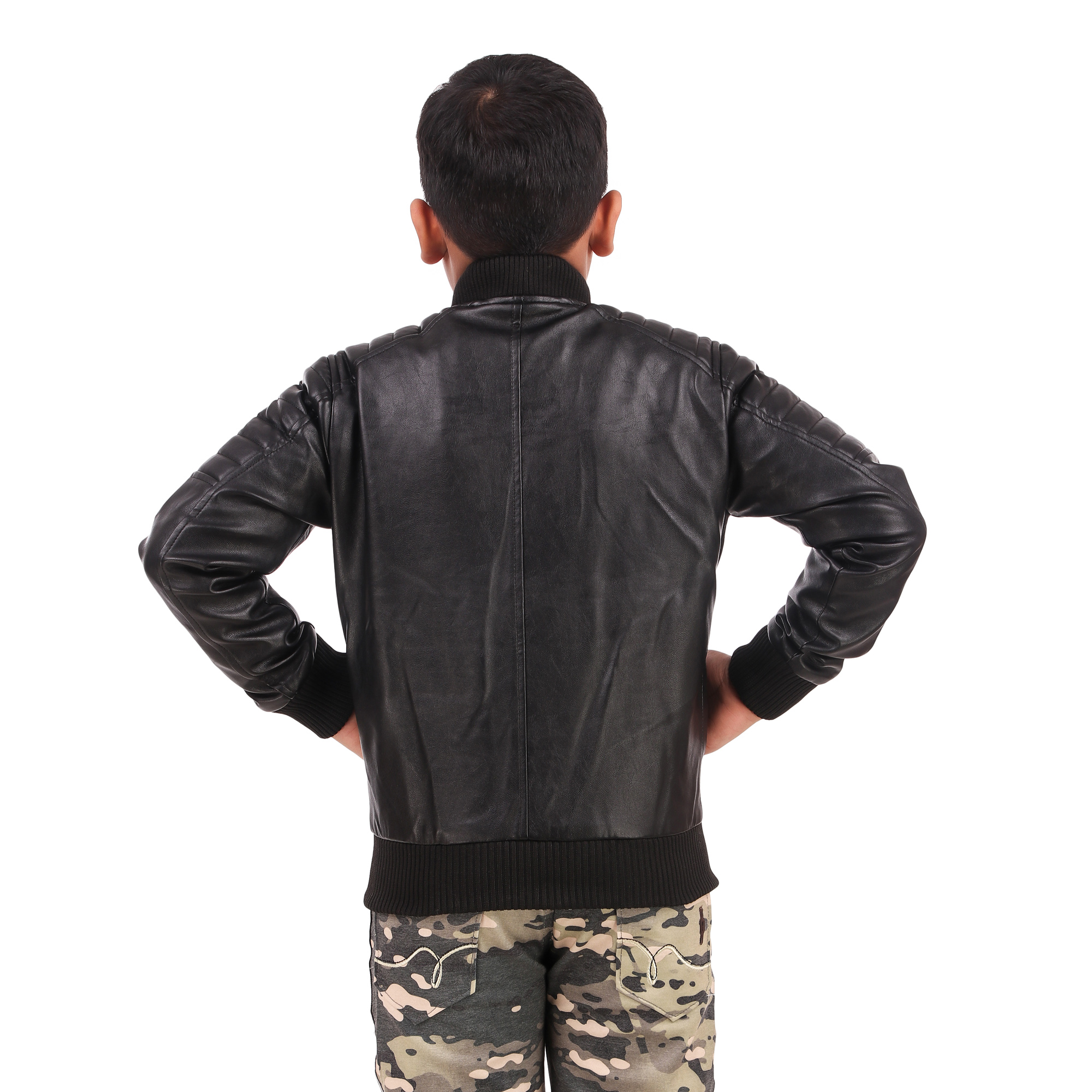 Buy Leather Retail Kids Boy Faux Leather Jacket Kids boy Online @ ₹999 ...