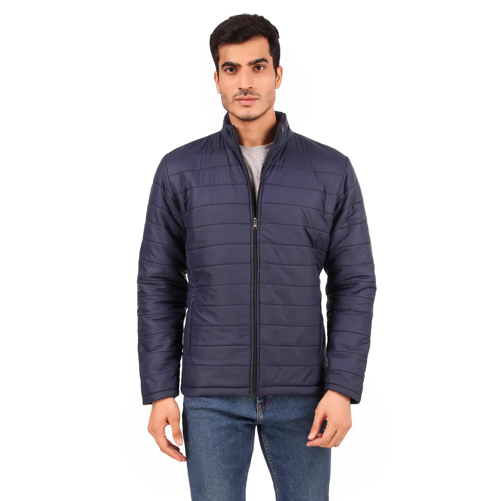 Buy Mens Polyester Regular Fit Jacket Online @ ₹1499 from ShopClues