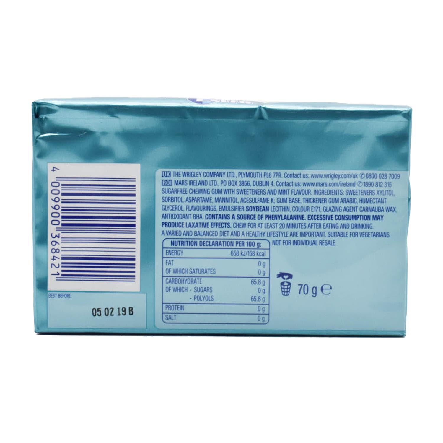 Buy Wrigleys Extra Cool Breeze Gum 5 Pack (5x10pc) Online ₹875 from ShopClues