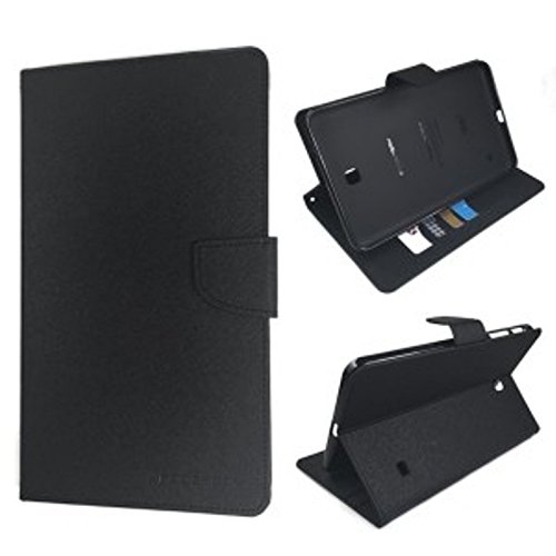 GADGETWORLD Luxury Mercury Book Cover for Samsung Galaxy Tab E 9.6 T560 Black