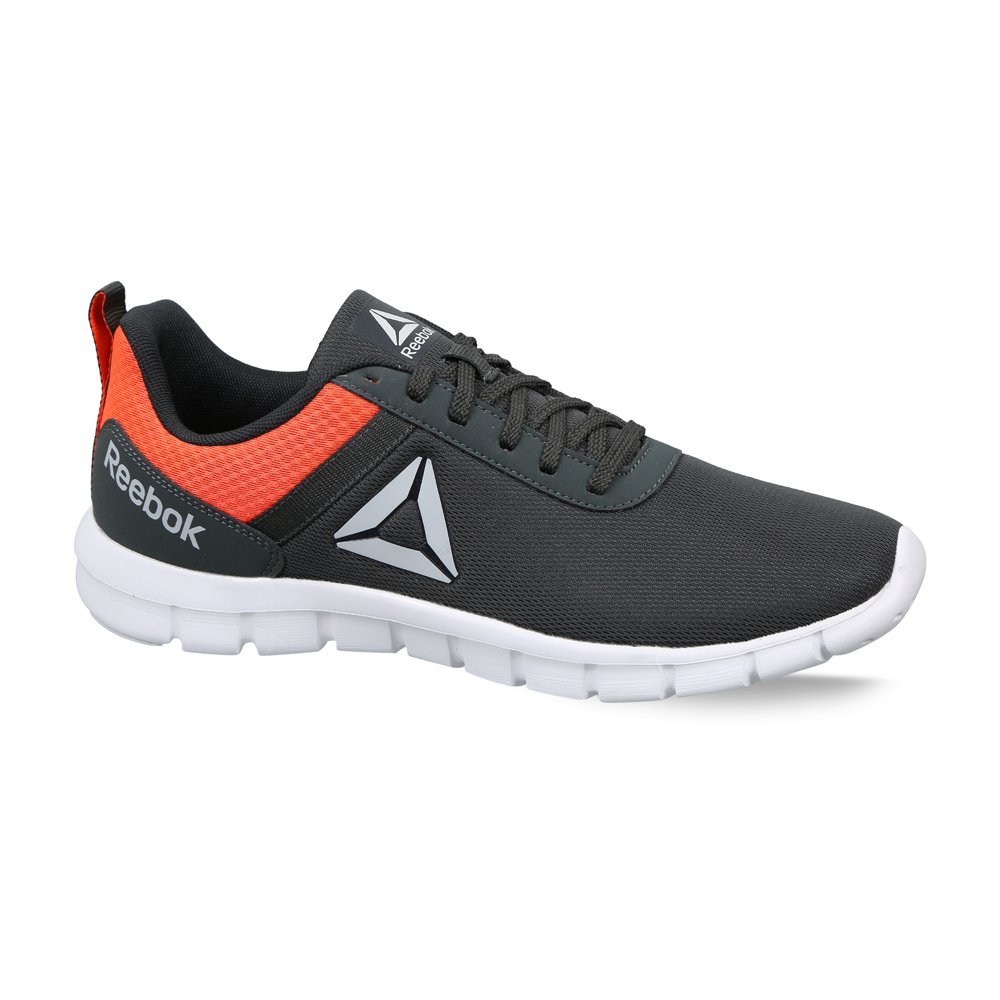 reebok men emergo runner running sports shoes black