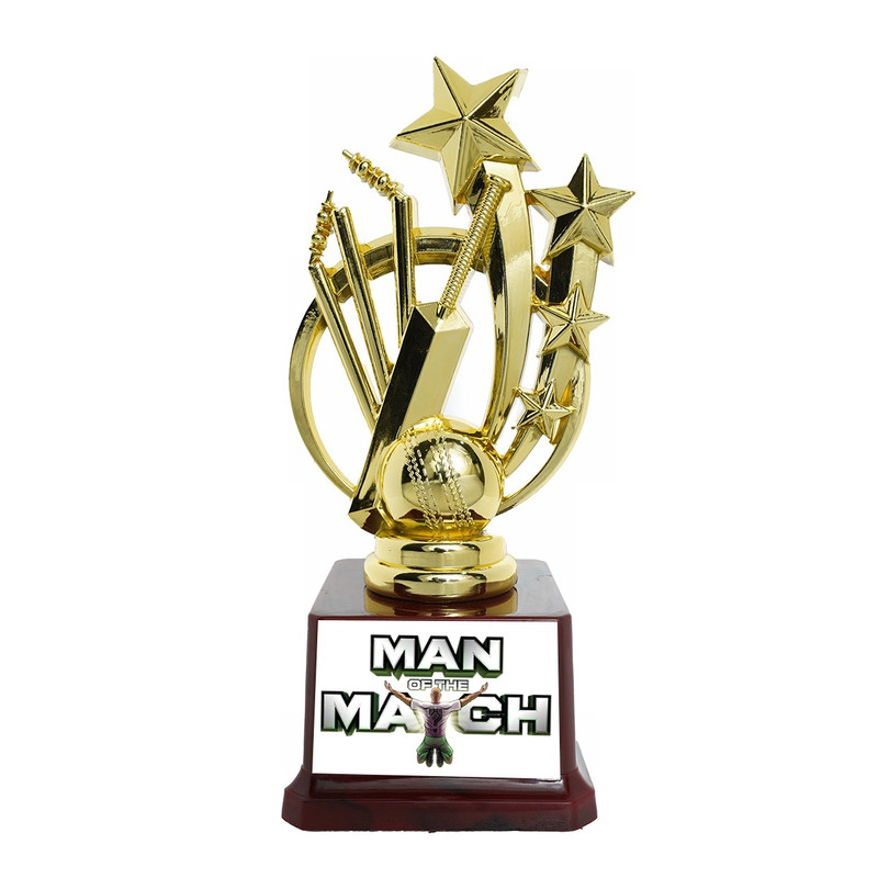 Buy Man Of The Match Trophy Online @ ₹800 from ShopClues
