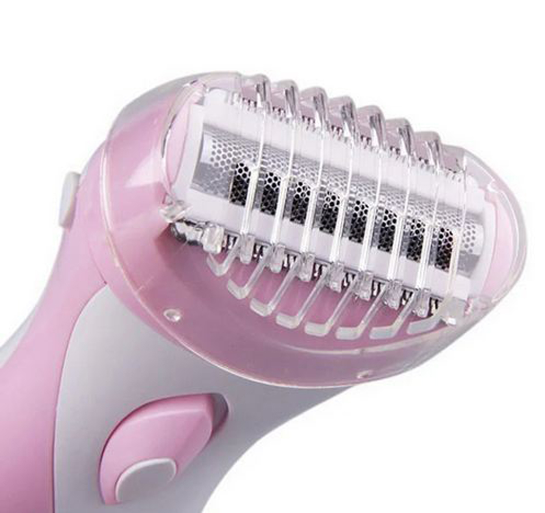 Buy Electric Painless Epilator Hair Remover Wet Dry Beard Trimmer Epilator Lady Women Shaver