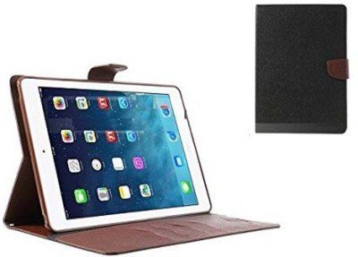 GADGETWORLD Luxury Mercury Book Cover for Samsung Galaxy Tab J Max Brown
