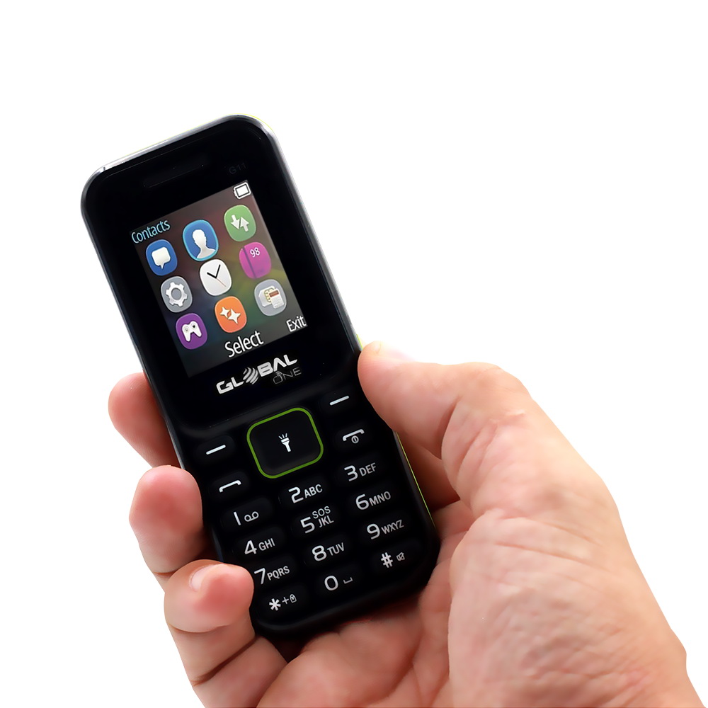 Buy Global G11 keypad Mobile Phone with 2 Sim Card Slot Memory Card Slot 1.77inch TFT LCD