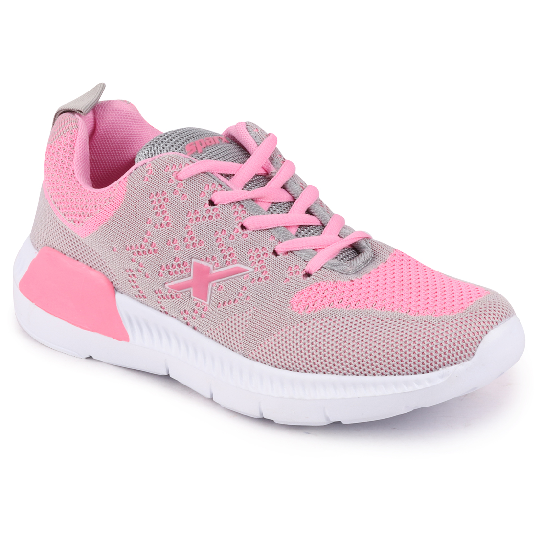 Buy Sparx Women Grey Pink Running Shoes Online @ ₹799 from ShopClues