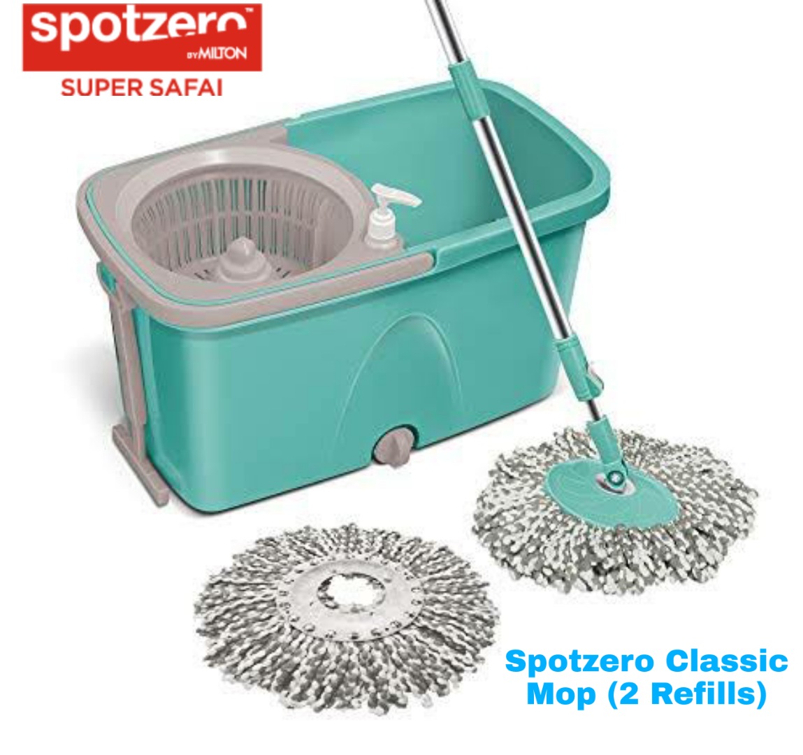 Buy Spotzero by Milton Classic Spin Mop / Spotzero Bucket Mop With