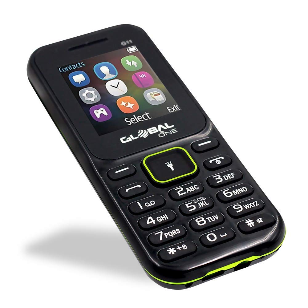 Buy Global G12 keypad Mobile Phone with 2 Sim and Memory Card Slot