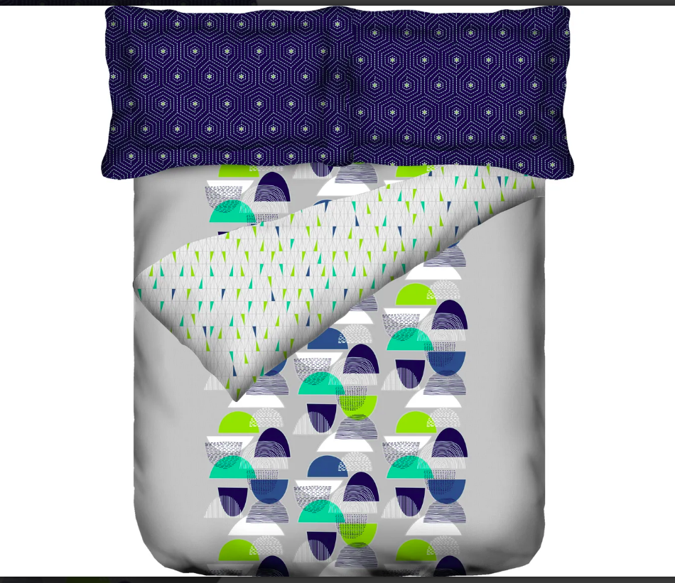 Buy Portico Comforter Set Online ₹3399 from ShopClues