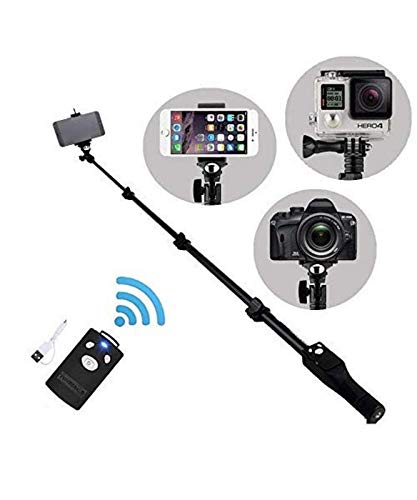 Buy Crystal Digital YT1288 Multipurpose Wireless Selfie Stick Monopod ...