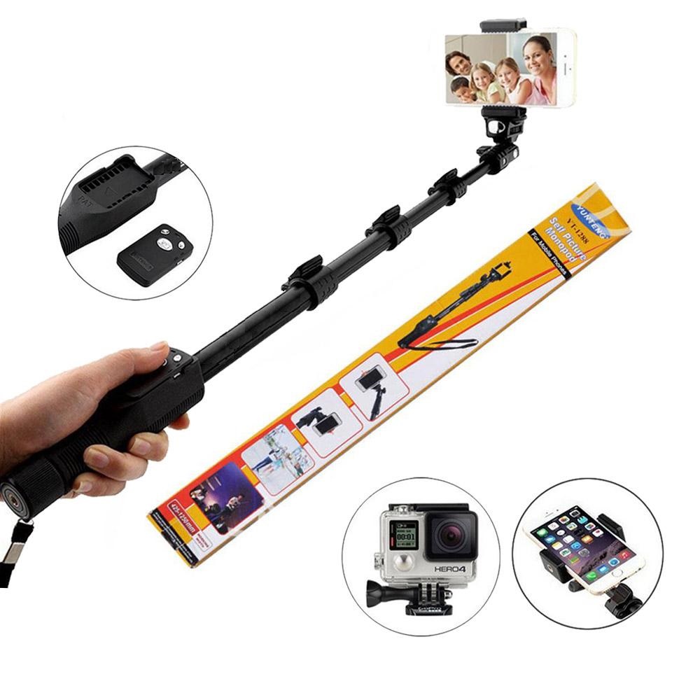 Buy YT1288 Bluetooth Selfie Stick for Smartphones, Action Camera and