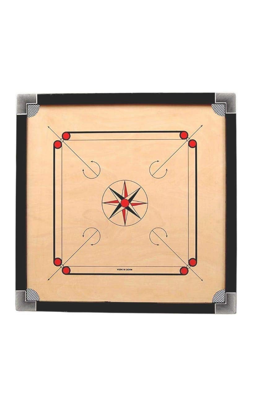 Buy Carrom Board 32 Inch With Coins Sticker And Powder Free Online ₹1499 From Shopclues