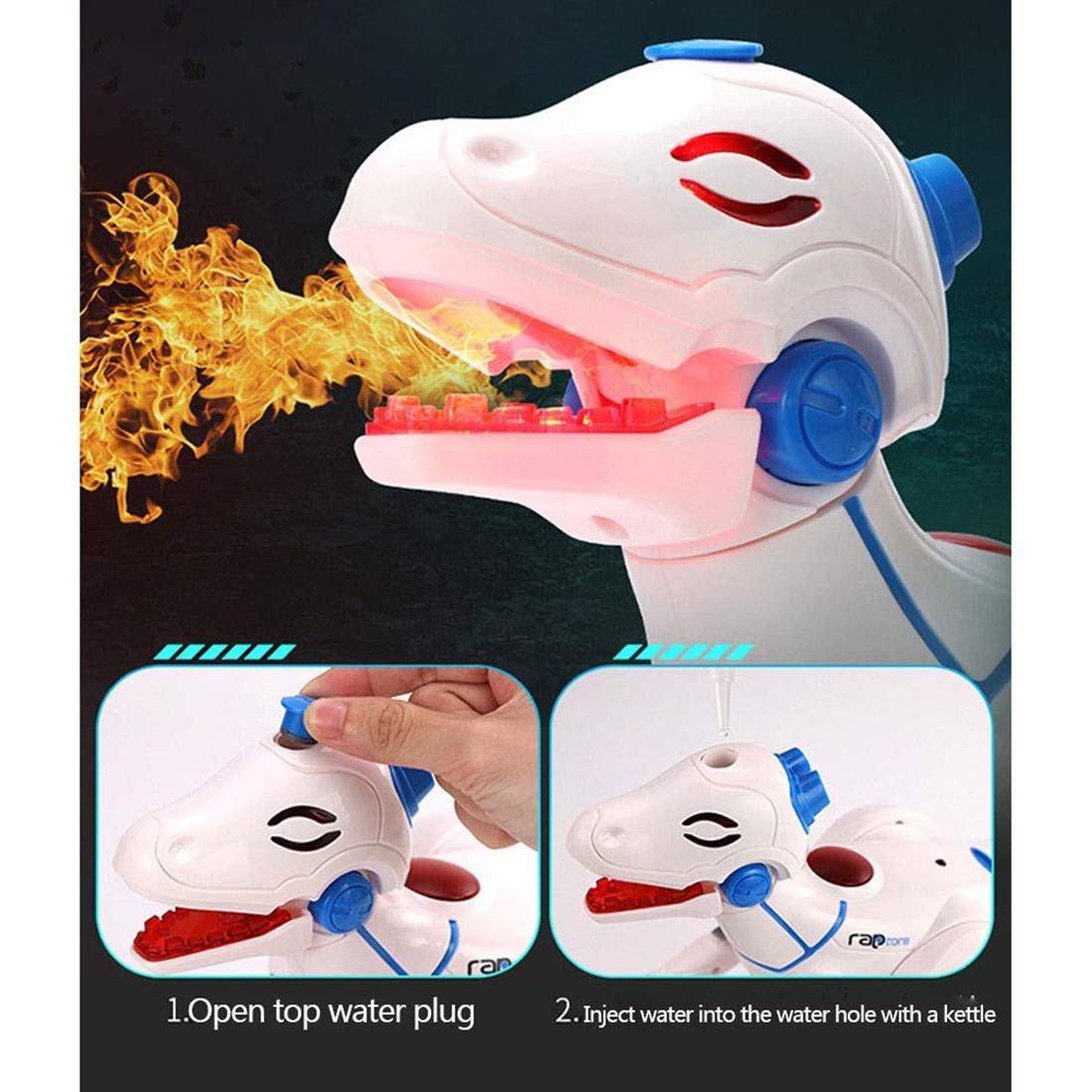 Buy Remote Control Robot Dinosaurs Raptors Intelligent Interactive R/C