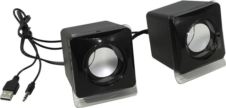 Mini USB 2.0 Speaker Compatible with PC, Laptop and Tablet Black