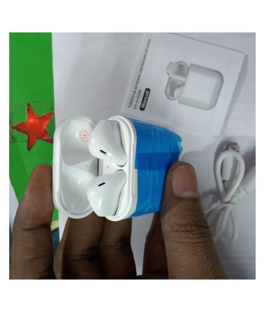 Buy i12 Airpods Bluetooth Ear Buds Wireless Earphones i12 Earphones +Mic Other Online - Get 47% Off